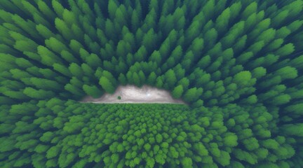 Smoke in the forest
