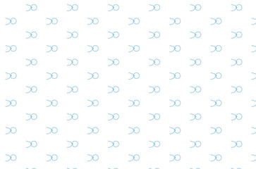 Digital png illustration of blue labels repeated on transparent background