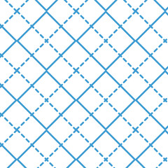 Fototapeta premium Digital png illustration of blue lines pattern on transparent background
