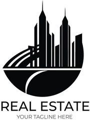 Real estate vector logo