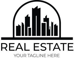 Real estate vector logo