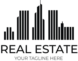Real estate vector logo