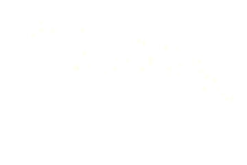 Digital png illustration of white stars on transparent background