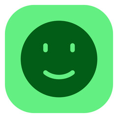 Editable slight smile expression emoticon vector icon. Part of a big icon set family. Part of a big icon set family. Perfect for web and app interfaces, presentations, infographics, etc