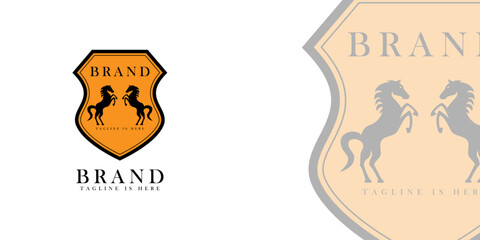 Horse logo design