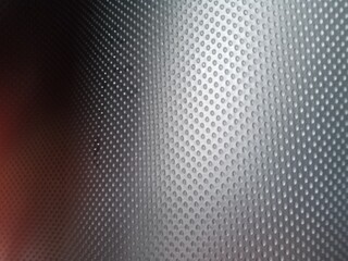 Close up The texture of the leather on the car seat with an elegant color gives an exclusive...