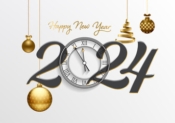 happy new year 2024 design