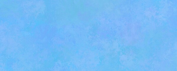 Winter abstract background of shades blue watercolor blurred spots.