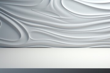 Abstract Tranquility Tile Texture for Modern Wallpaper Generative AI