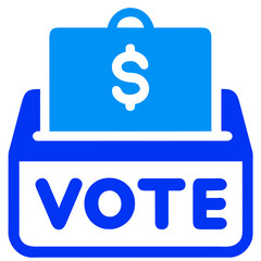 Vote symbol icon