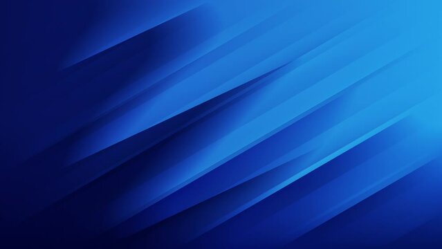Blue stripes motion background. Seamless loop