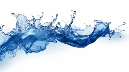 blue splash