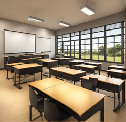 classroom interior