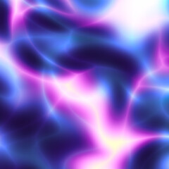 Fototapeta na wymiar Vibrant glowing multidimensional plasma force field. Abstract glowing background