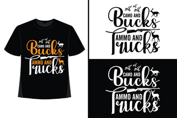 Hunting t shirt design vector, Hunt t shirt design, hunting t shirt ,deer hunting vector, outdoor hunting t shirt design, Graphic prints set with Deer skull, Shotgun, target, and Stock vector backgrou