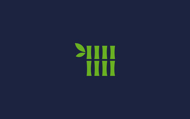 bamboo logo icon design Vector design template inspiration