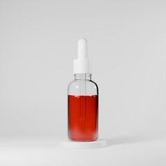 bottle of perfume , 3d render
