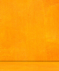 Studio Orange Empty Table Background Summer Tropic 3d Pattern Abstract Texture Gold Kitchen Light...