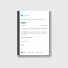  Modern business and corporate letterhead template