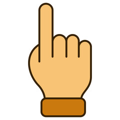 hand finger pointing