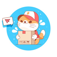 funny cat meme vector 