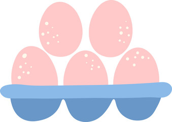 Eggs in carton tray Cooking Illustration