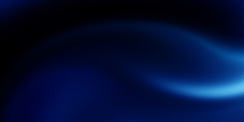 Blue gradient background, abstract illustration of deep water 