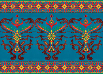 African ethnic native pattern.Traditional kente,ankara,kitenge,chitenge,capulana african wax print fabric pattern.Abstract vector motif pattern.For fabric,clothing,blanket,carpet,woven,wrap,decoration