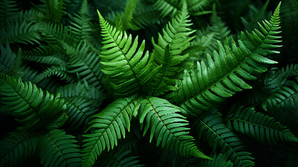 Herb wall, plant wall, natural green wallpaper and background. nature wall. Nature background of green forest, Perfect natural fern leaves in a dark and moody feel. Horizontal background pattern, gre
