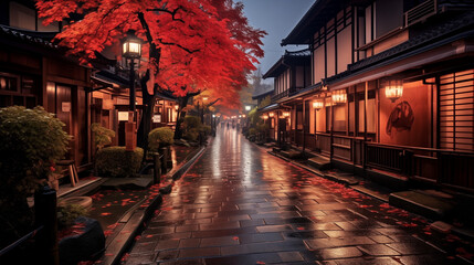 秋の京都 | Kyoto in autumn Generative AI