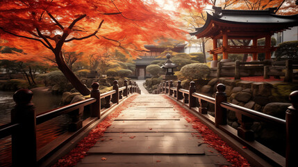 秋の京都 | Kyoto in autumn Generative AI