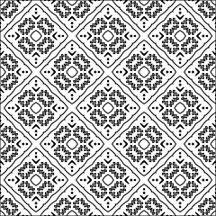  Figures from lines.Abstract background. Black  pattern for web page, textures, card, poster, fabric, textile. Repeat pattern. 