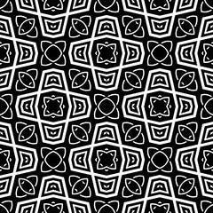 Black pattern. Seamless texture for fashion, textile design,  on wall paper, wrapping paper, fabrics and home decor. Simple repeat pattern.Abstract design.