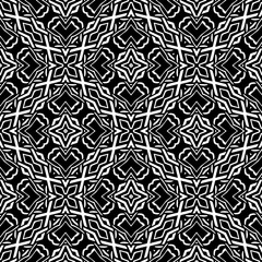 Black pattern. Seamless texture for fashion, textile design,  on wall paper, wrapping paper, fabrics and home decor. Simple repeat pattern.Abstract design.