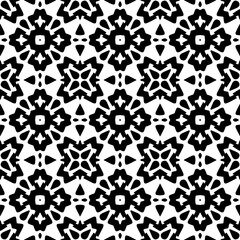 Black pattern. Seamless texture for fashion, textile design,  on wall paper, wrapping paper, fabrics and home decor. Simple repeat pattern.Abstract design.