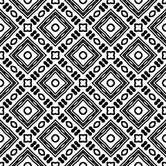 Black pattern. Seamless texture for fashion, textile design,  on wall paper, wrapping paper, fabrics and home decor. Simple repeat pattern.Abstract design.