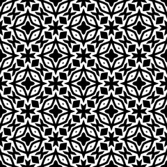 Black pattern. Seamless texture for fashion, textile design,  on wall paper, wrapping paper, fabrics and home decor. Simple repeat pattern.Abstract design.