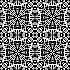 Black pattern. Seamless texture for fashion, textile design,  on wall paper, wrapping paper, fabrics and home decor. Simple repeat pattern.Abstract design.