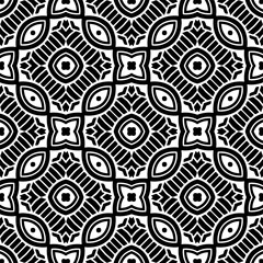 Black pattern. Seamless texture for fashion, textile design,  on wall paper, wrapping paper, fabrics and home decor. Simple repeat pattern.Abstract design.