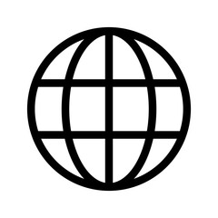 Obraz premium Global Icon Vector Symbol Design Illustration