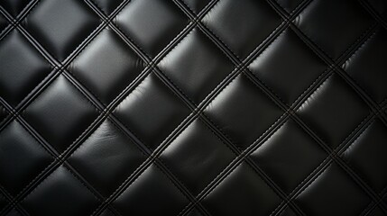 Black luxury leather background