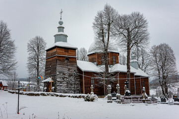 St. Dmitri Orthodox Church in Zlocko; also: St. Demetrius, Knight and Martyr Cerkiew św. Dymitra w Złockiem; też: św. Demetriusza, Rycerza i Męczennika