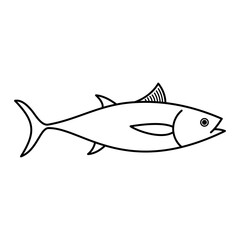 Mackarel Tuna Icon For Logo And More