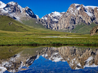Epic mountain reflections 
