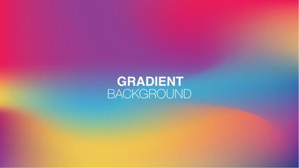 Abstract blurred gradient mesh background in bright Colorful smooth. Easy editable soft colored vector illustration, Suitable For Wallpaper, Banner, Background, Card, Book Illustration, landing page
