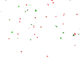 Realistic Golden Confetti and serpentine explosion For The Festival Party Ribbon Blast Carnival Elements Or Birthday Celebration
