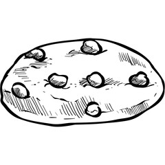 cookies handdrawn illustration