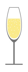 Champagne Glass Icon