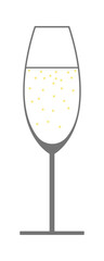 Champagne Glass Icon