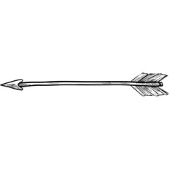 arrows handdrawn illustration